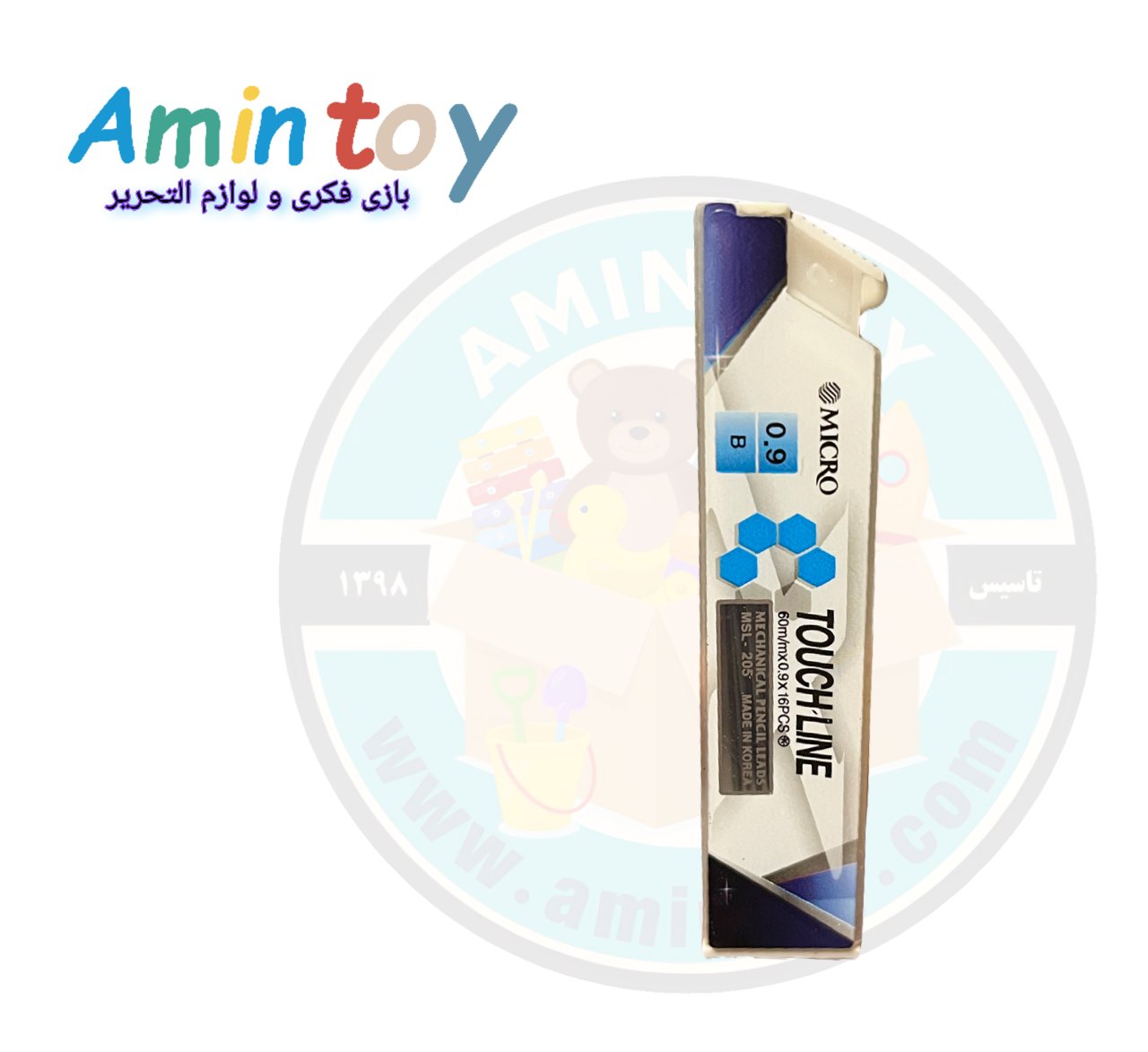 نوک مداد‌نوکی ۰.۹ میلی متری B میکرو