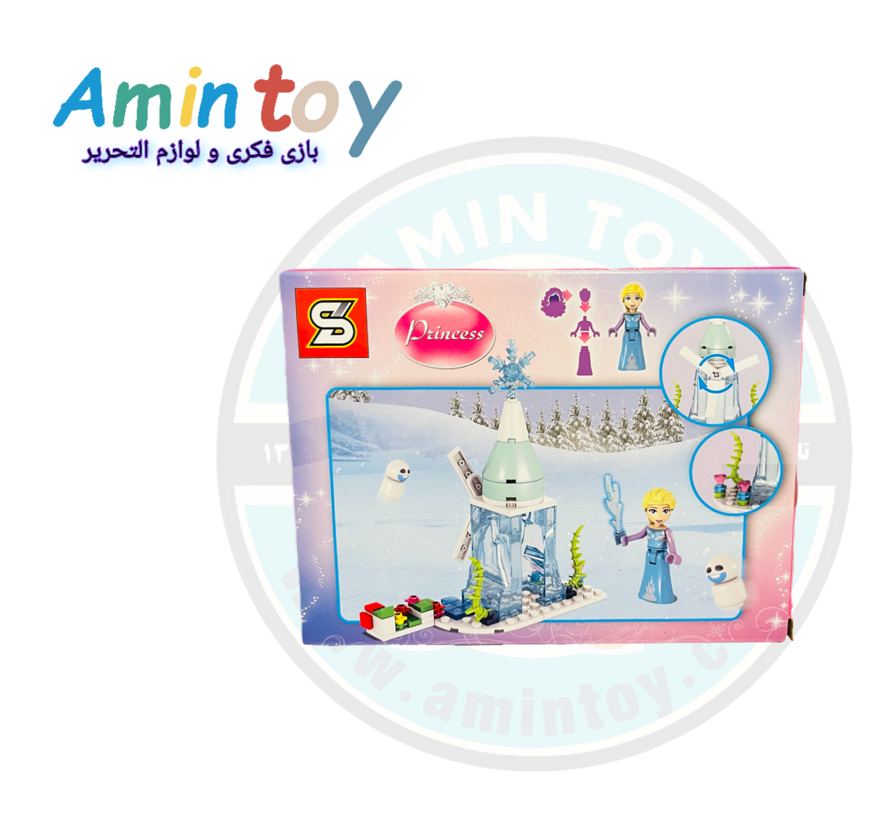 لگو ساختنی دخترانه پرنسس کد ۰۱