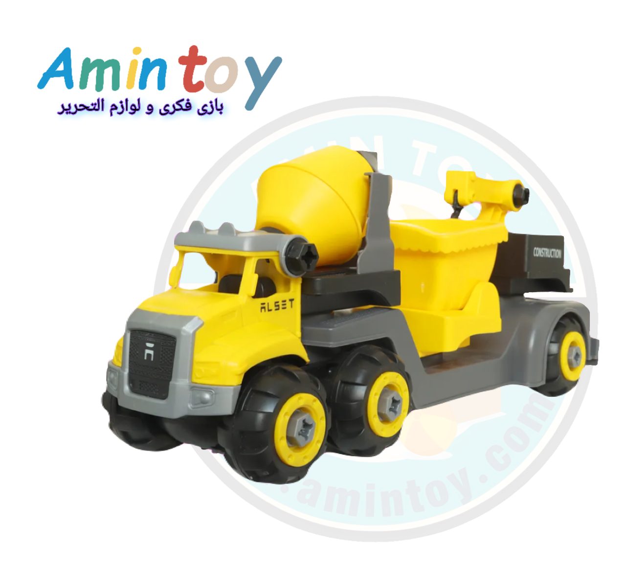 ماشین بازی تریلر ساخت ساز Alset