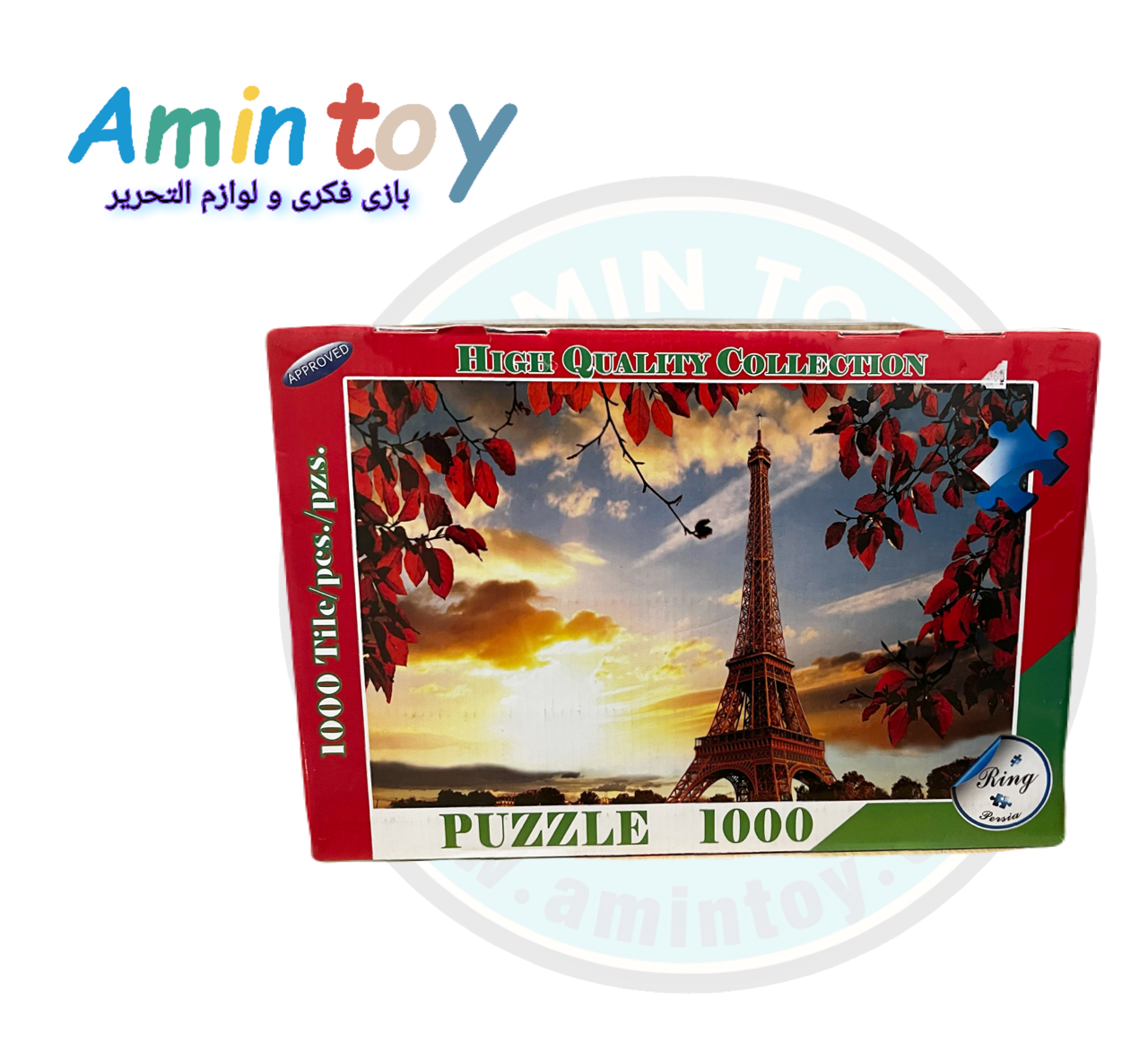 پازل 1000 تکه مدل برج ایفل