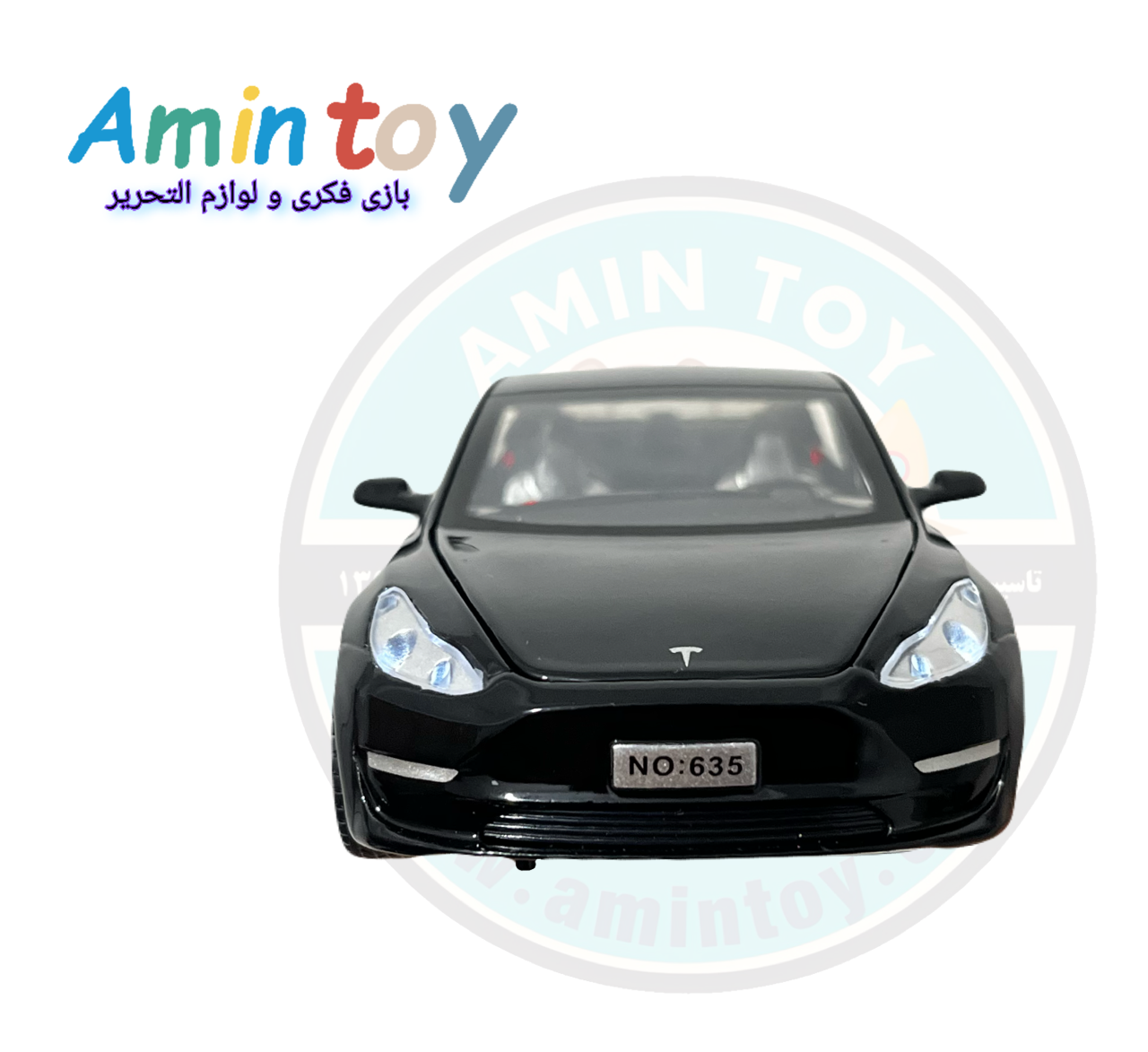 ماکت ماشین فلزی تسلا مدل 3